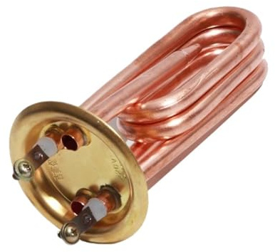 Genérico eufeifeiegds Resistencia eléctrica de Calentamiento automático Paso a con Brida Redonda, 220 V, 2 kW/3 kW, sonda(220V 2000W)