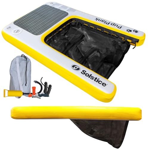 Solstice Unisex-Erwachsene 33248 Aufblasbare Hundeplanke, 121,9 x 81,3 x 12,7 cm, XL (90 kg), Large
