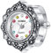 Avaner Ringuhr Fingeruhr mit Modische Eingraviert Diamantgehäuse Rundes Zifferblatt Einstellbar Ring 3ATM Wasserdicht Ring Uhr Finger Uhr ALS GESHCNEKE für Herren Damen