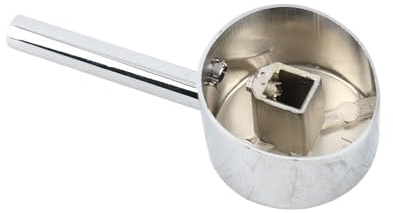Yosoo Health Gear Maniglia a Leva Universale per Rubinetto da 45 Mm con Nucleo Valvola da 45 Mm per Rubinetto Dell'acqua del Lavabo del Bagno, Manopola Doccia a Leva Singola in Lega di Zinco di