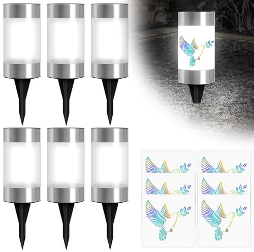 Lámpara solar LED para tumba,lámpara de tumba con estaca,Lámparas para tumbas de energía solar,De Tumbas Lámparas De Césped,Velas de cementerio con sensor de luz,Tubular solar para exteriore