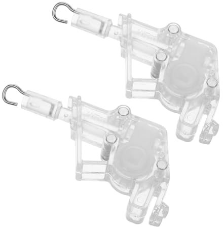 BUGUUYO 2pcs Blind Wand Tilter for Indoor Curtains Accessories for Blinds Square Gear Easy Install Window Parts
