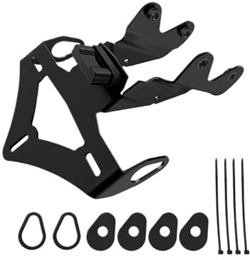 Nummerplåtsram För Yamaha För MT-09 SP MT09 2024 2025 Motorcykel Bakskärm Registreringsfäste Nummerplåtshållare Ram Bakre Tidy CAVINBDZ