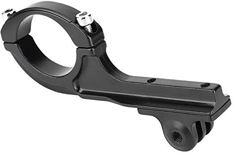 Akozon Cykelfäste för 5/4/3 Styrets Kameraklämma med Antishake, Passar 30,8 mm+ Diameter, ABS & Metallfjäder för Cykling, Motorcykel, Actionsporttillbehör