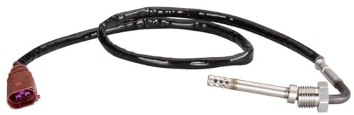 HELLA 6PT 010 376-191 Sensor, exhaust gas temperature - 2-pin connector - Bolted - Cable: 580mm