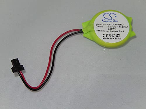 vhbw BIOS-Batterie Ersatz für 93P4905 für Computer Notebook (150mAh, 3V, Li-Ion)