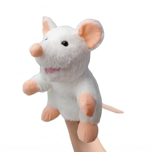 LOMTRATS 2026 Marionnettes à Main Mobiles à Bouche Ouverte pour Enfants, Loup, Lion, etc., parfaites pour raconter des Histoires, l'enseignement, l'école Maternelle, Les Cadeaux d'anniversaire