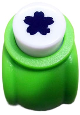 SUIOPPYUW Kunststoff Prägemaschine, schöne Designs mit kleinem Blumen Maker, robust und langlebig, niedlicher und modischer Prägegerät, neunzehn