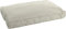 Flamingo Ergonomisches Hundebett Genève Rechteckig Beige – A: 100 cm, B: 70 cm, C: 12 cm, Waschbar, Zart und Stilvoll, Interieur!