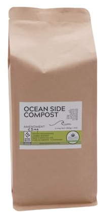 ALMICANNA: Ocean Side Compost Cal-Mag 1,3 kg – organiskt universellt gödselmedel för tillväxt och blomning – Amendment für Living Soil