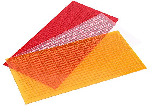 Car Lens Repair Kit Auto Lens Repair Tape Headlight Tail Light Crack Repair Film, Multi-Pack 3 Colors Red Orange Clear Car Lens Reparation Tool for Broken Taillight Rear Lens Turn Brake Lights