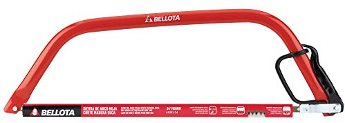 Bellota 4539124 - Sierra de arco dentado universal para corte de madera seca