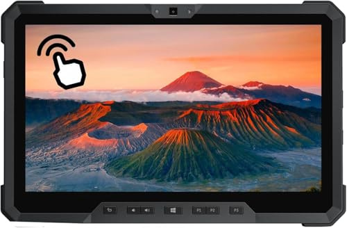 Dell Latitude 7212 Rugged Extreme Tablet portátil, 11,6 pulgadas FHD, ordenador militar con pantalla táctil, Intel Core i7-8650, 16 GB de RAM, SSD de 256 GB, sin teclado, Windows 11 Pro
