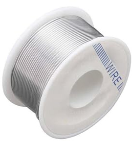 Stagno 1 mm, 63% di purezza, bobina da 500 g, ideale per saldatura elettronica e lavori di lavorazione dei metalli.