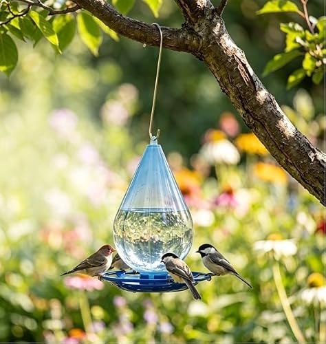 Abreuvoir à oiseaux à suspendre pour le jardin