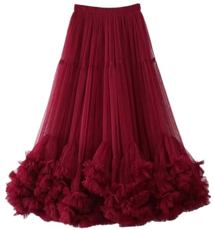 Gonna Lunga Donna Tutu Danza Classica Donna Gonna Tulle Nera Xxl Tulle Lunga Con Corpetto Vestiti Da Ballo A Cerchio In Rosa In Nera Balze Gonnellino Danza Classica Pattinaggio Artistico Strati Nero