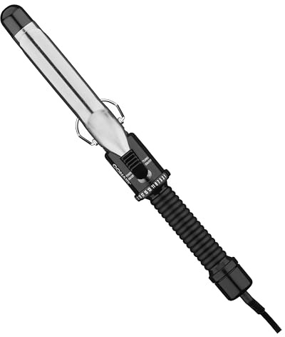 Conair Curling Iron​, Fine to Thick Hair, 1-in. Barrel, Black/Silver