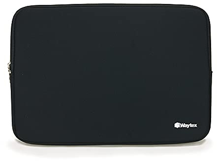 WAYTEX 71004 Housse pour Ordinateur Portable 17,3 Pouces Néoprène Souple Noire