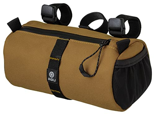 AGU Unisex-Adult Borsa al Manubrio Venture ROLL 20x10x10cm Anteriore, Nero, 1.5