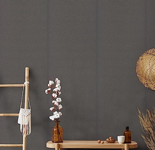 marburg papier peint noir rayures papier peint intissé pour salon ou chambre Made in Germany 10,05 x 0,70 m