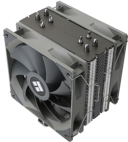 Thermalright Assassin Spirit 120 V2 PLUS - Enfriador de aire para CPU, 4 tubos de calor, ventilador silencioso PWM doble, enfriador de CPU de computadora, para AMD AM4 AM5/Intel 1700/1150/1151/1200