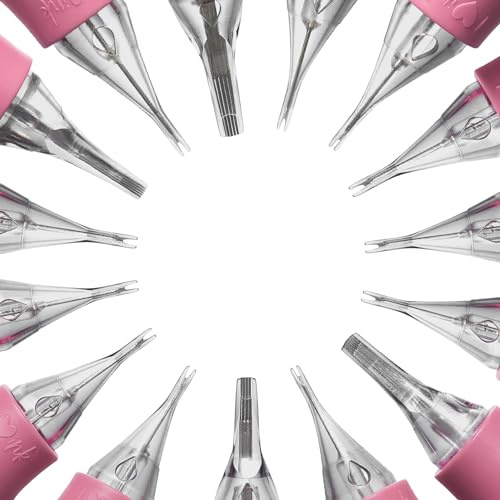 Tina Davies PIXL Cartridges Sampler 15-Pack for Eyebrows, Lips, Eyelids, and Areolas, Pack of 15