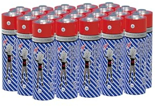 Wonder Full Energy - Lot de 22 Piles Alcalines AA LR6 1.5V - Piles Haute Performance - Longue Durée, sans Fuite - Idéal pour Jouets, Télécommandes, Lampes, Pendules, Appareils Électroniques