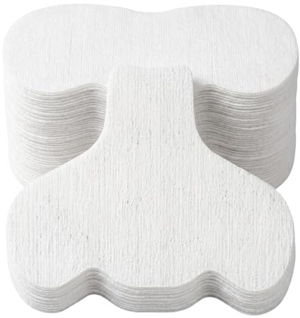 100 pezzi usa e getta in cotone non tessuto per naso cerotti naso compressi strisce naso cotone pad zona T maschera asciugamano foglio toner lozione carta per spa e cura della pelle