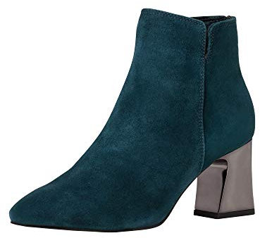 Tamaris Damen 1-1-25909-35 Stiefelette, Petrol, 36 EU