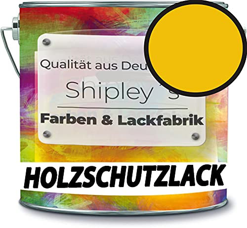 Shipley's - Vernice protettiva per legno, resistente alle intemperie, protezione a lungo termine dagli agenti atmosferici, protezione dagli agenti atmosferici, colore di protezione per legno RAL 1021