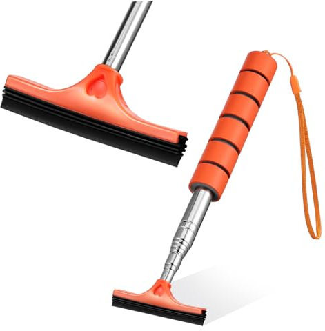 TOBBOMEY Tergivetro Estensibile Per Auto Per Parabrezza e Specchietti Retrovisori Resistente e Facile Strumento Per La Finestrini Auto