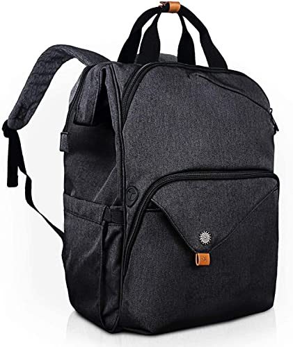 Hap Tim Laptop-ryggsäck 15,6/14/13,3 tum laptopväska reseryggsäck för kvinnor/män vattentät skolväska ryggsäck stor kapacitet resväska för högskola/resor/affärer