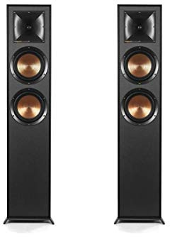 Klipsch R-625FA Powerful Detailed Floorstanding Single Home Speaker Black