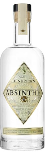 Hendrick's Absinthe 48%, 70cl - eine einzigartige Spirituose: neu gedacht, aber unverkennbar Hendrick’s mit den typischen Rosen- und Gurkenessenzen