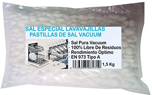 Sal Para Lavavajillas (Vacuum Pastillas 1,5Kg)