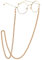 EPIRORA Glasses Chain for Women Men, Eyeglass Sunglasses Strap Face Mask Holder Lanyard Curb Chain Necklace, Anti-lost String for Glasses Retainer, Rose Gold