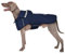 BiPawTi Regenjacke Hund Wasserdicht für Große Hunde, Hund Regenmantel mit Reflektierenden Kapuze & Klettverschluss - Ultraleicht Hunderegenmantel Regenjacken für Hunde Sichere Gassigänge (XL | Blau)