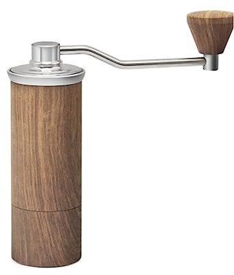 Handkaffekvarn, Slitstark Manuell Kaffekvarn Rostfri Stålkvarn Bärbar Handvevad Kaffebönkvarn Snabb Slipning Bärbar(Bruin)