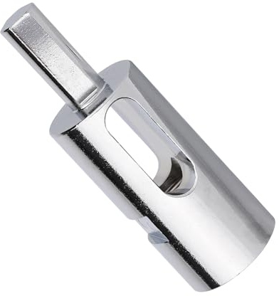 Tinoaly 11 Chain Link Fence Twist Ties Tool, Heavy Duty Wire Twister Tool for Secure Link Fencing Twisting Compatible with 3/8 Chuck Drill for Fast Fixer Easy Fence Repairs