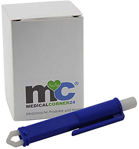 Medicalcorner24® - Pinzas para eliminar garrapatas y garrapatas, alicates para personas y animales, 1 unidad