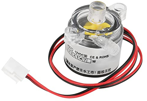 Pompa Acqua Senza Spazzole 12V DC 6W - Mini Pompa Sommersa Ultrasilenziosa 2L/min per Acquario, Coltura Fontane e Stagni