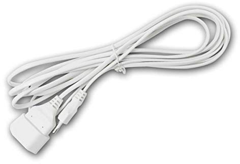 world-trading-net - Euro Verlängerungskabel, Länge 5 Meter, Steckdose mit Einstecksicherung, nur für Innen