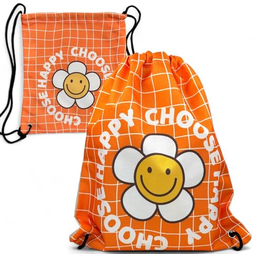 MIJOMA Färgglad gymväska sportväska – lätt ryggsäck för barn, perfekt för sport, skola och resor, 34 x 31 cm, dragskoväska av slitstark polyester, Choose Life, 34 x 31 cm für alltägliche Abenteuer