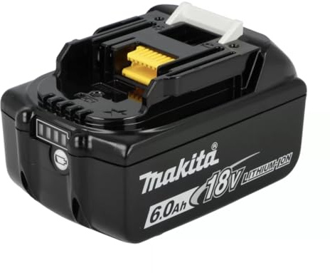 Original ersättningsbatteri för Makita 197280-8 batteri-BL1860BLi 18 V 6 Ah nytt