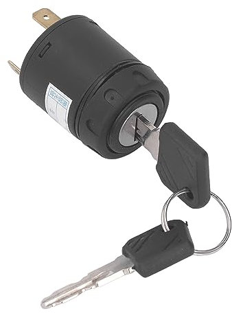 Llave del Interruptor de Encendido de la Carretilla Elevadora con 2 Llaves Interruptor de Encendido Impermeable Electrónico del Vehículo Llaves de Encendido Reemplazo