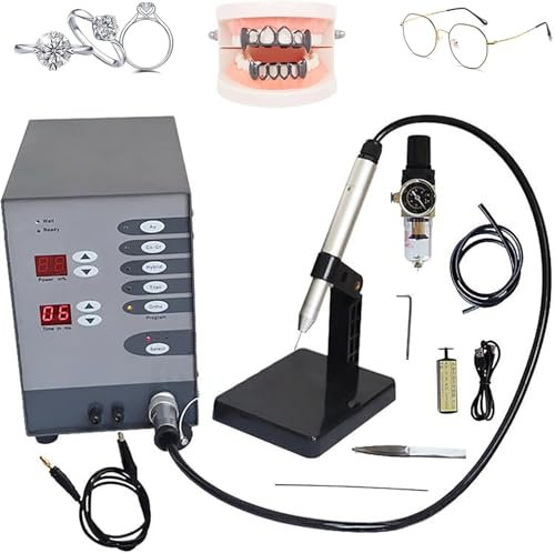 SXHEYUY Jewelry Spot Welding Machine, CNC Spot Welding Machine, Laser Welding Machine, Automatic CNC Pulse Argon Welding Machine 50-600A,110v