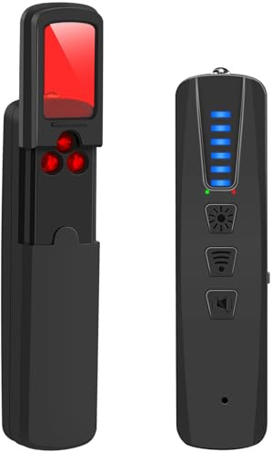Detector de Camaras y Microfonos Ocultos, Escáner Detector de Cámara Oculta | Koilboane Escáner Detector de Cámaras Espía, Protección de La Privacidad Personal para Viaje, Hotele, Oficina y Automóvile