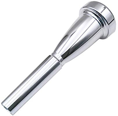 Missmore, bocchino per tromba in argento 5C , accessorio per strumenti Bach (5C)
