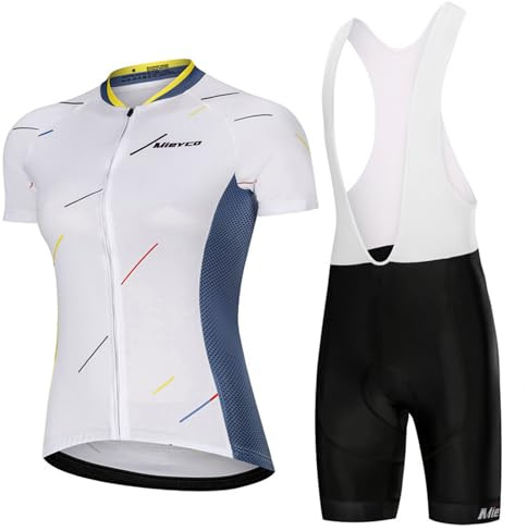Conjunto Ciclismo Mujer Verano Ropa Bici MTB Manga Corta Maillot Ciclista