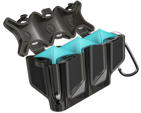CyeeLife Étui de Stockage pour Fléchettes, Boîtier pour 3 Flights, Accessoires de Fléchettes